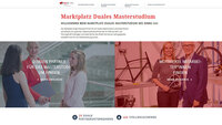 Marktplatz für duale Masterstudiengänge und Partnerunternehmen