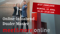 Terminankündigung meet and more online