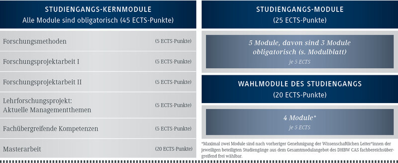 Aufbau Master Media and Data-driven Business (Schaubild)