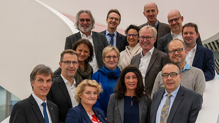 Die Gründer des Vereins "Wissensstadt Heilbronn". Quelle: Dieter Schwarz Stiftung
