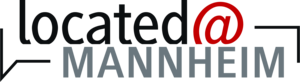 Logo "located@Mannheim"