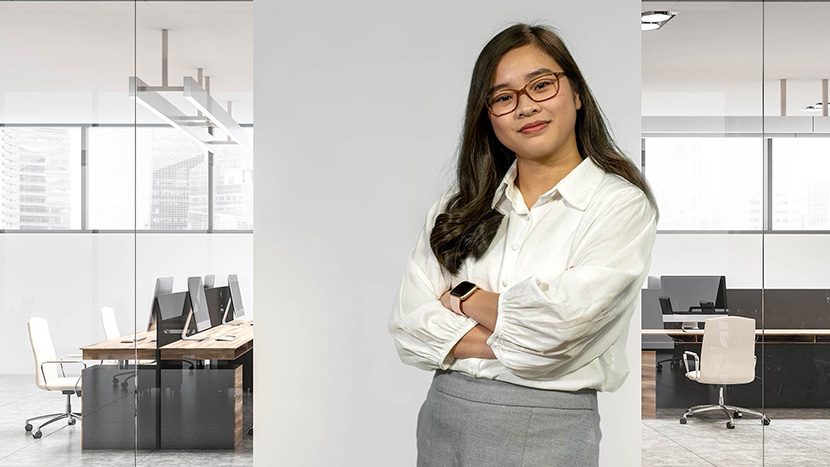 Hien Vo, Software Developer E-Commerce bei MAPAL und Studierende im Dualen Master Informatik.<br />
<br />
Foto: Kollwitz Media